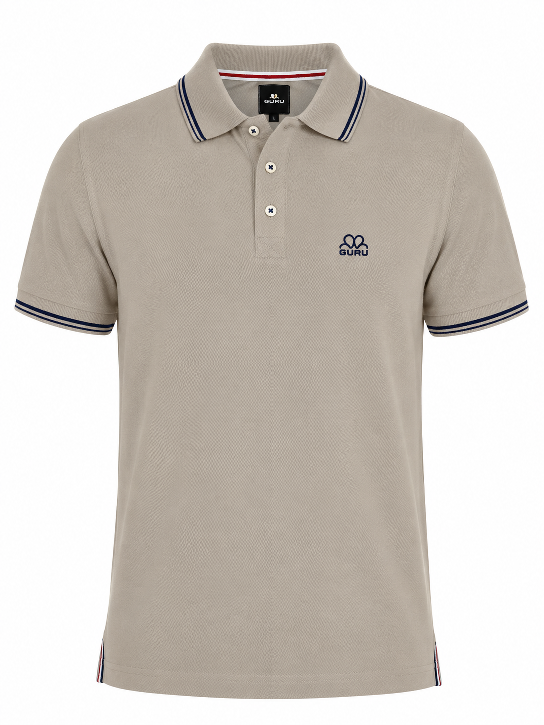 Polo basic uomo con ricamo GU3502