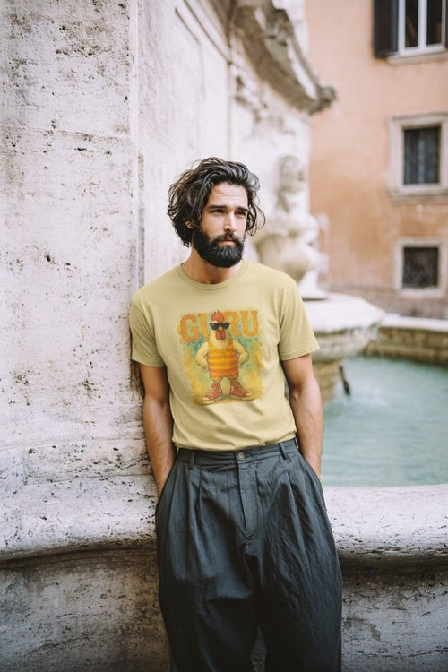 Carica immagine 1 in visualizzazione galleria. T-shirt Uomo GURU Graphic Bloom GM102