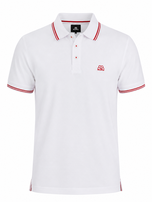 Charger l'image 1 dans la galerie. Polo basic uomo con ricamo GU3502