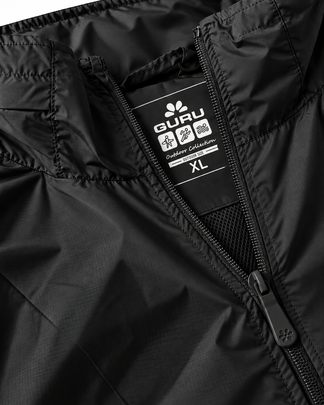 GURU Men's Windbreaker Jacket GU-212-2025 GUOUT