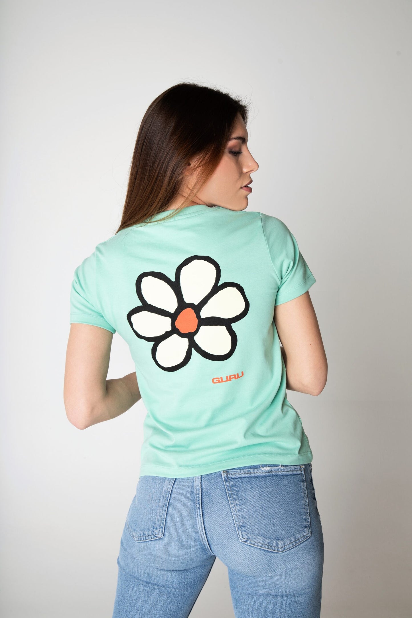 T-Shirt Donna GURU Flower MC99D