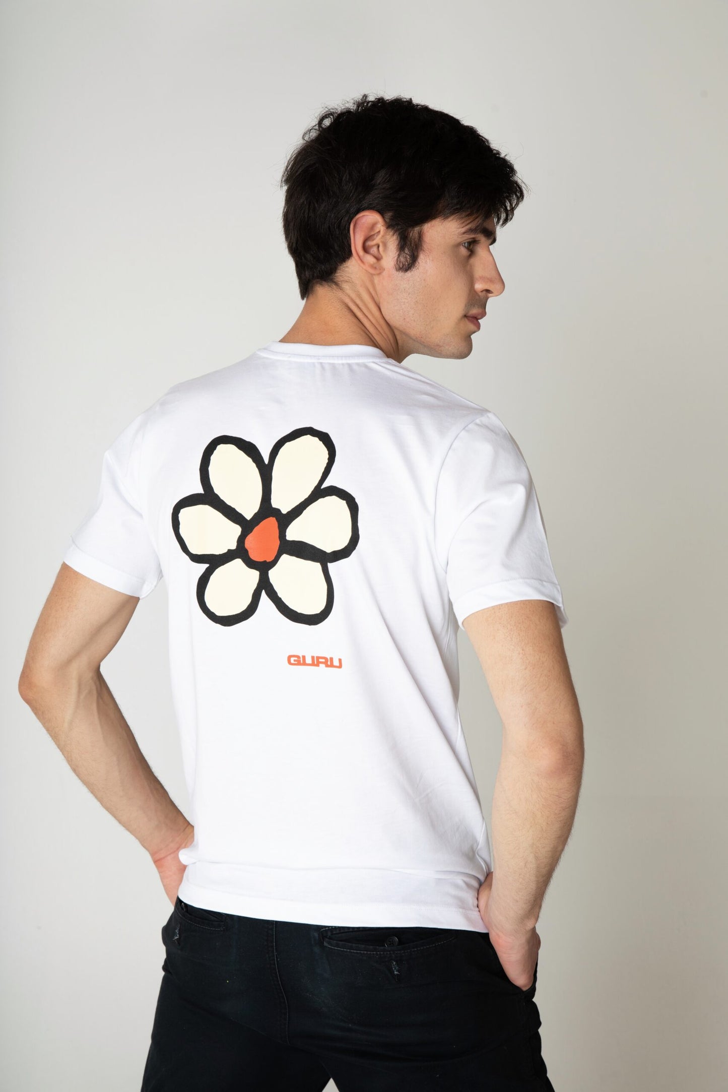 T-shirt homme GURU Flower MC99U