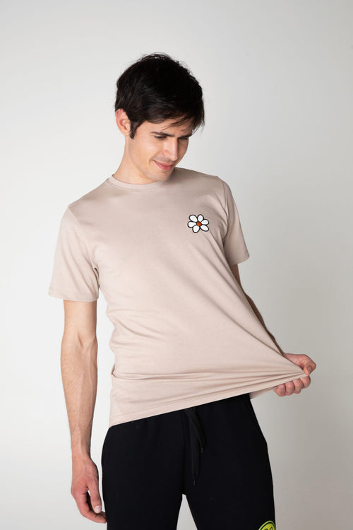 Charger l'image 1 dans la galerie. T-Shirt Homme GURU Fleur Brodé 1306U