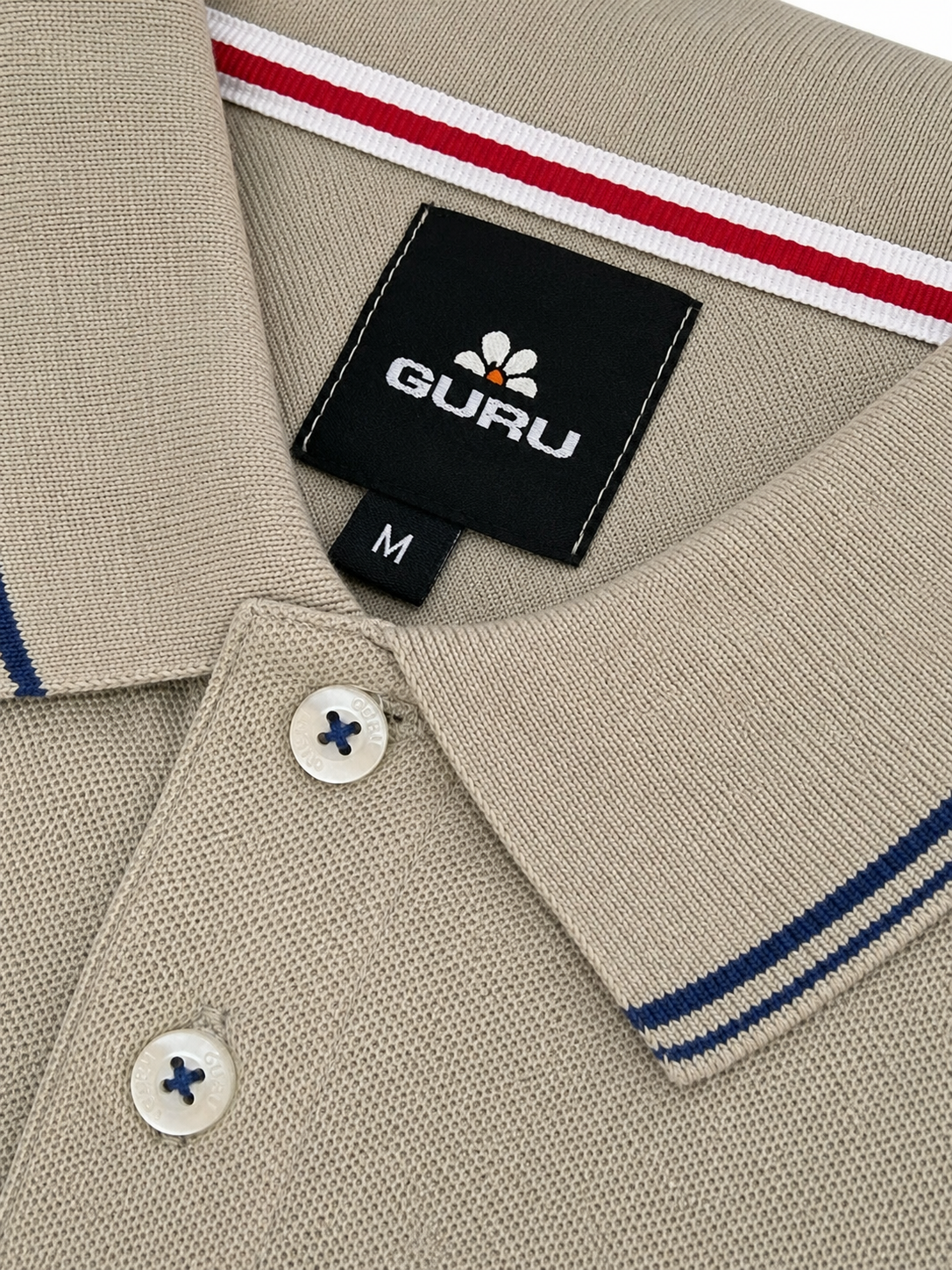 Polo basic uomo con ricamo GU3502