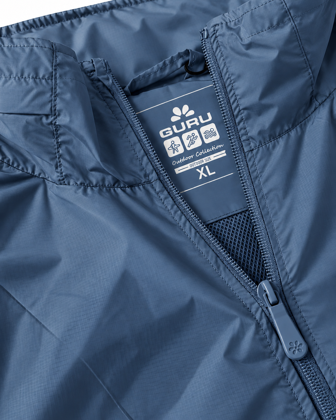 GURU Men's Windbreaker Jacket GU-212-2025 GUOUT