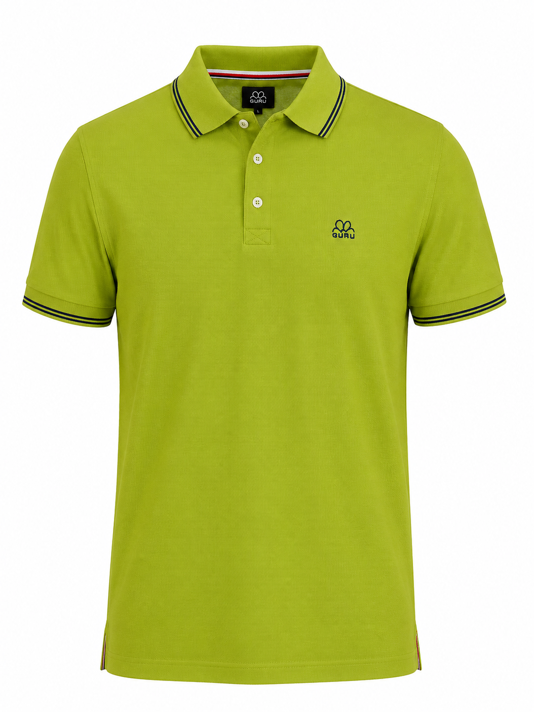Polo basic uomo con ricamo GU3502