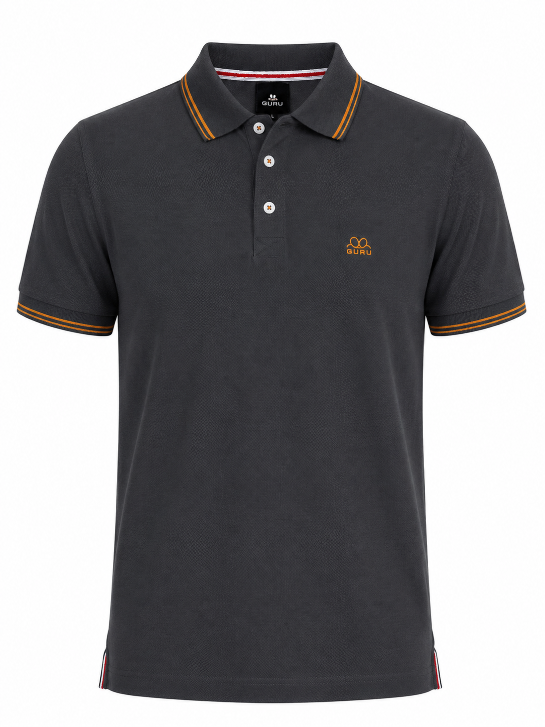 Polo basic uomo con ricamo GU3502
