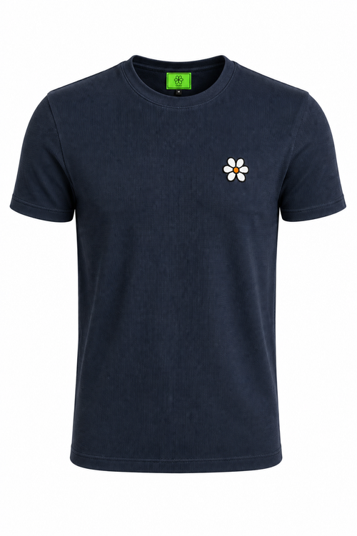 Charger l'image 1 dans la galerie. T-Shirt Homme GURU Fleur Brodé 1306U