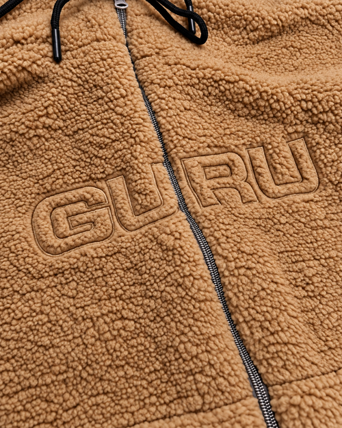 Load image 1 in gallery view. GURU Women's Teddy Hoodie with Zip – Sherpa Effect GD107