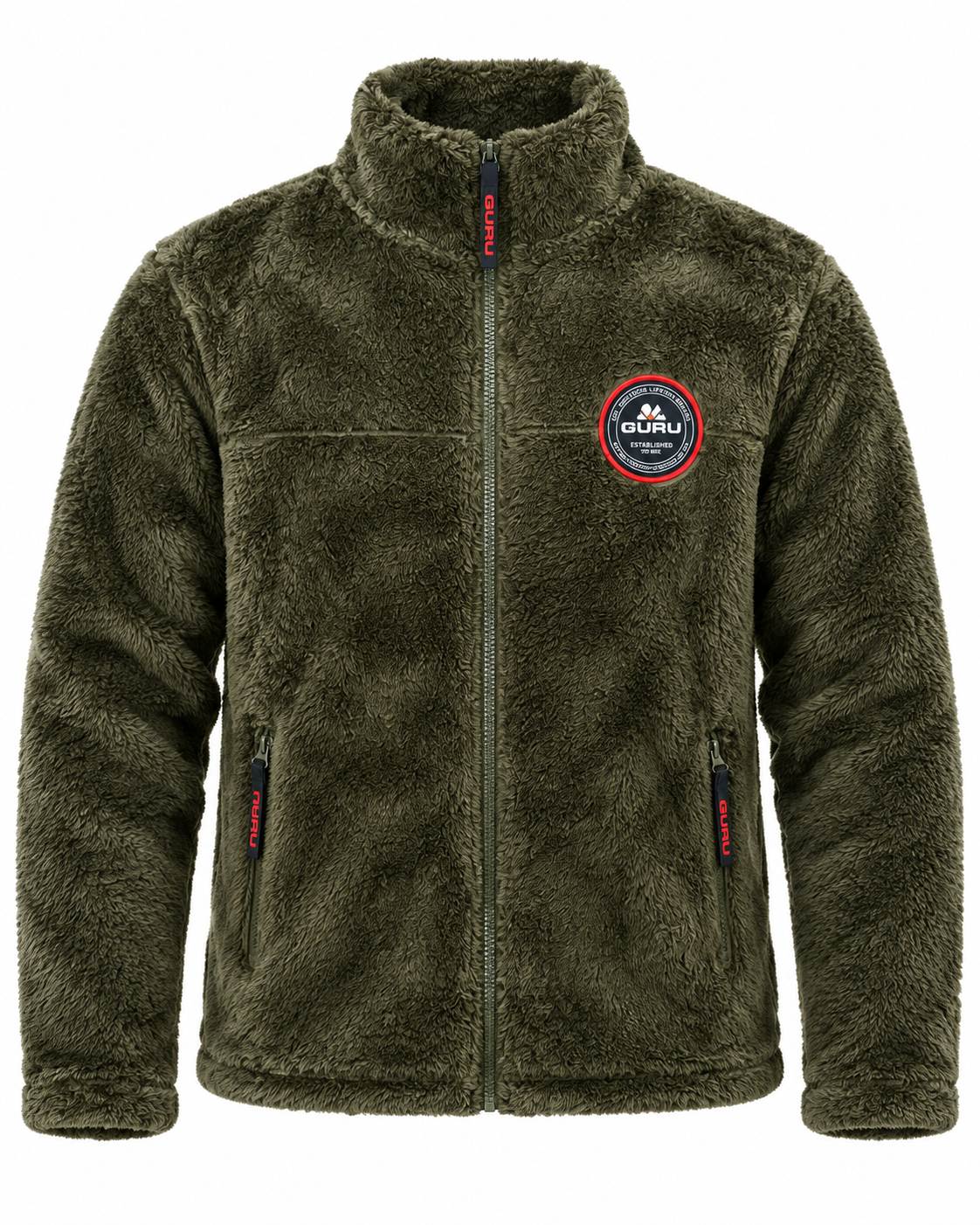 Giacca Uomo in Pile Lamb Fleece con Zip GU1040