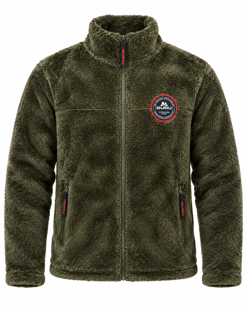 Load image 1 in gallery view. Men's Lamb Fleece Zip Jacket GU1040