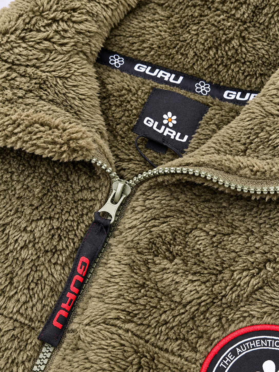 Giacca Uomo in Pile Lamb Fleece con Zip GU1040