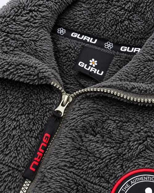 Load image 1 in gallery view. Men's Lamb Fleece Zip Jacket GU1040