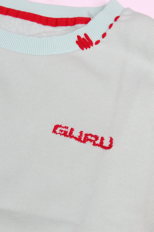 Carica immagine 1 in visualizzazione galleria. Bloom Felpa Girocollo con Ricamo GURU GU121
