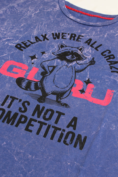 Charger l'image 1 dans la galerie. Crop T-shirt Femme Bloom "Relax We're All Crazy" GW101