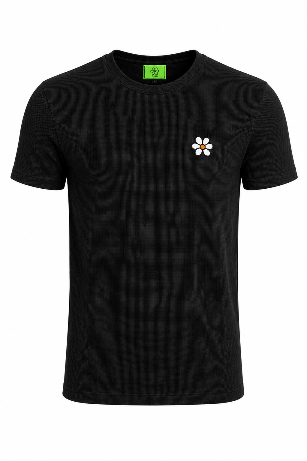 T-Shirt Homme GURU Fleur Brodé 1306U