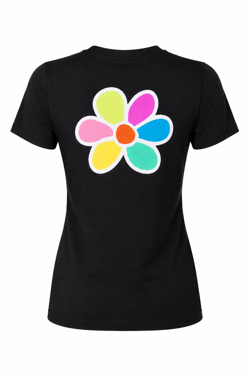 Carica immagine 1 in visualizzazione galleria. T-Shirt Donna GURU Flower Multicolor 1302