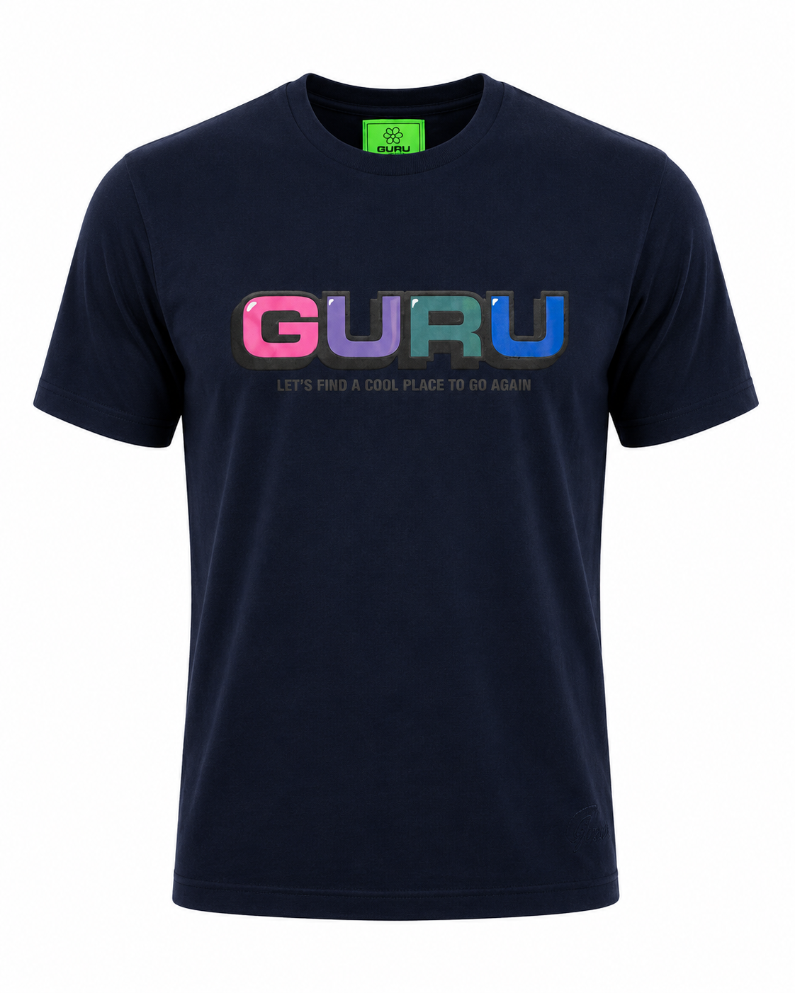 T-Shirt Uomo GURU Lettering Logo STYLE09