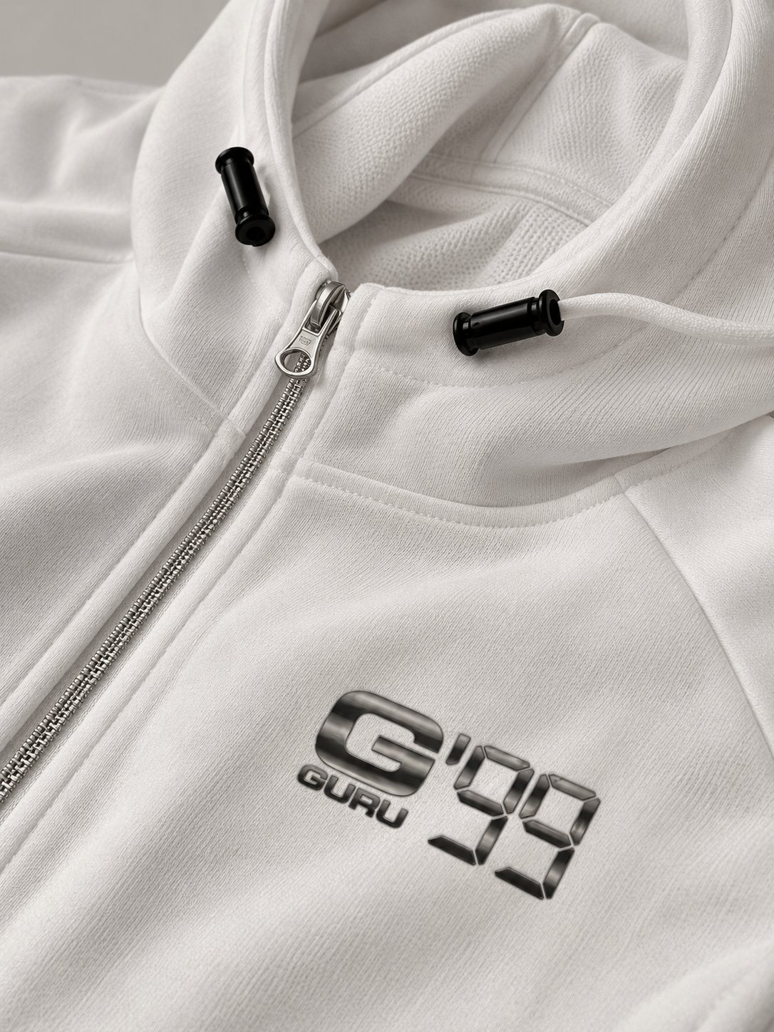 Guru G99 men's full-zip hooded sweatshirt - G99 U7