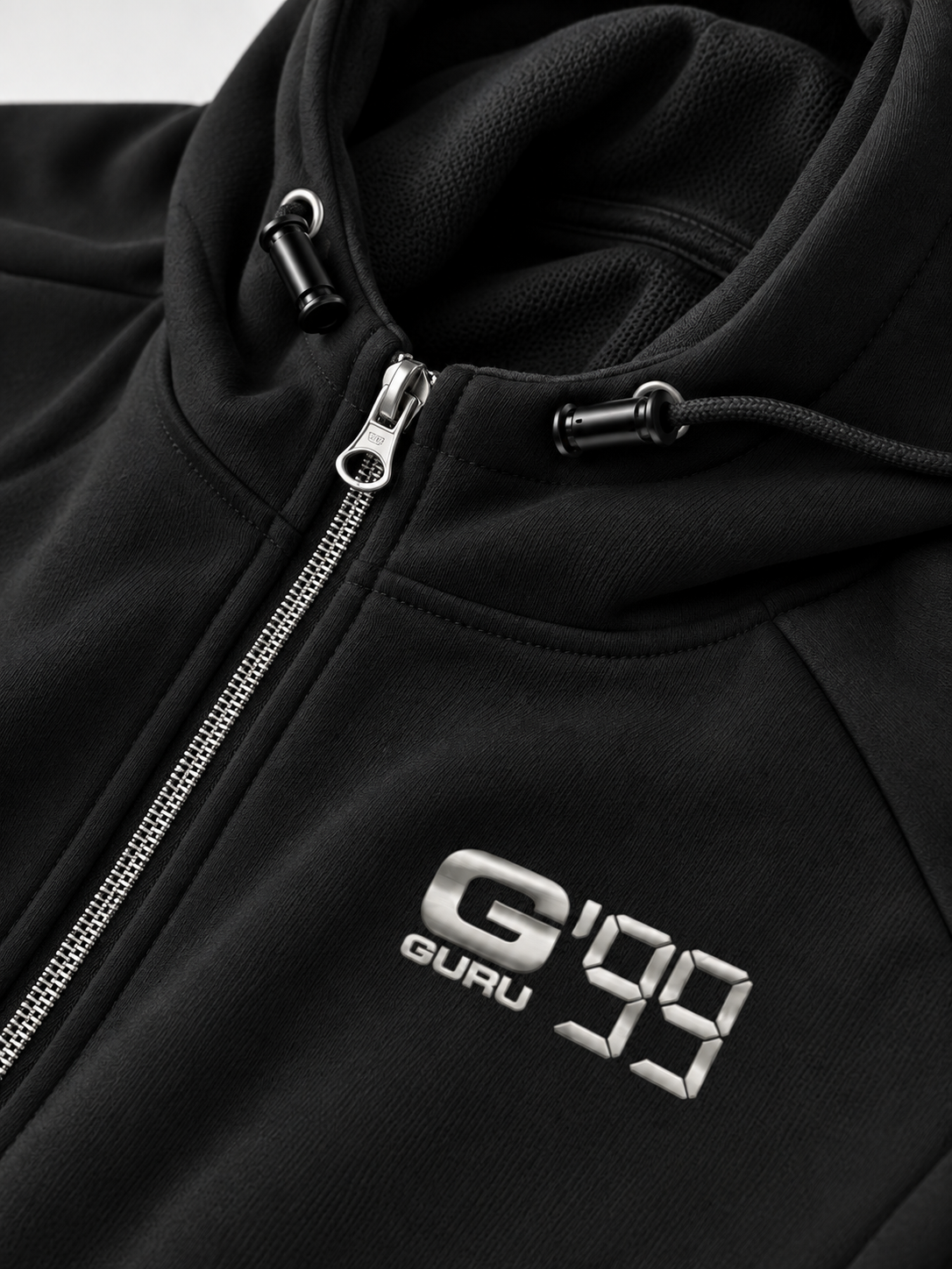 Guru G99 men's full-zip hooded sweatshirt - G99 U7
