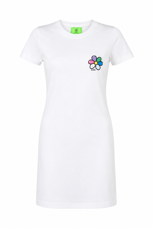 Load image 1 in gallery view. Dress Midi Donna GURU Flower Graphic STYLE 14