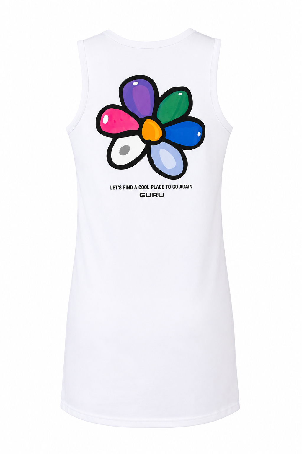 Dress Midi Donna GURU Flower Graphic STYLE 15