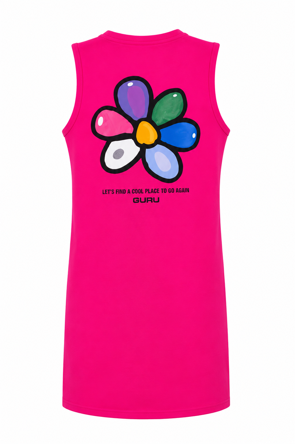 Dress Midi Donna GURU Flower Graphic STYLE 15