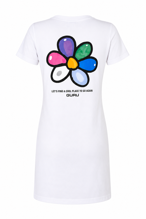 Load image 1 in gallery view. Dress Midi Donna GURU Flower Graphic STYLE 14