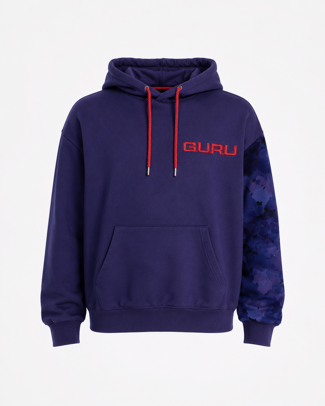 Bloom Hoodie Uomo con Maxi Ricamo GURU GM122