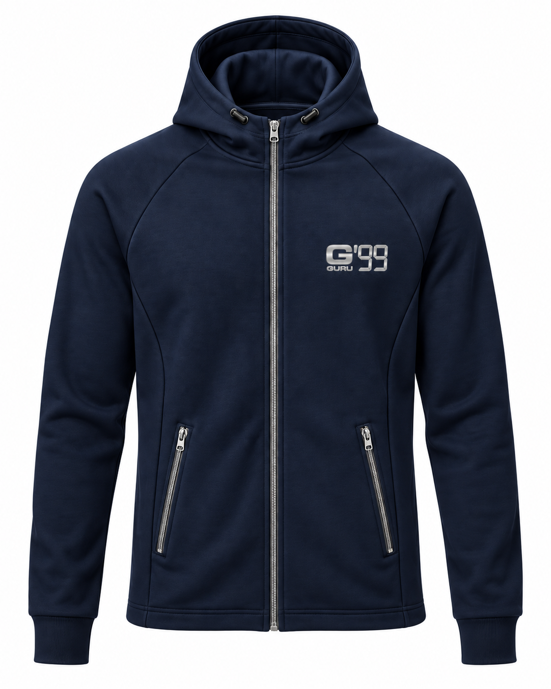 Guru G99 men's full-zip hooded sweatshirt - G99 U7