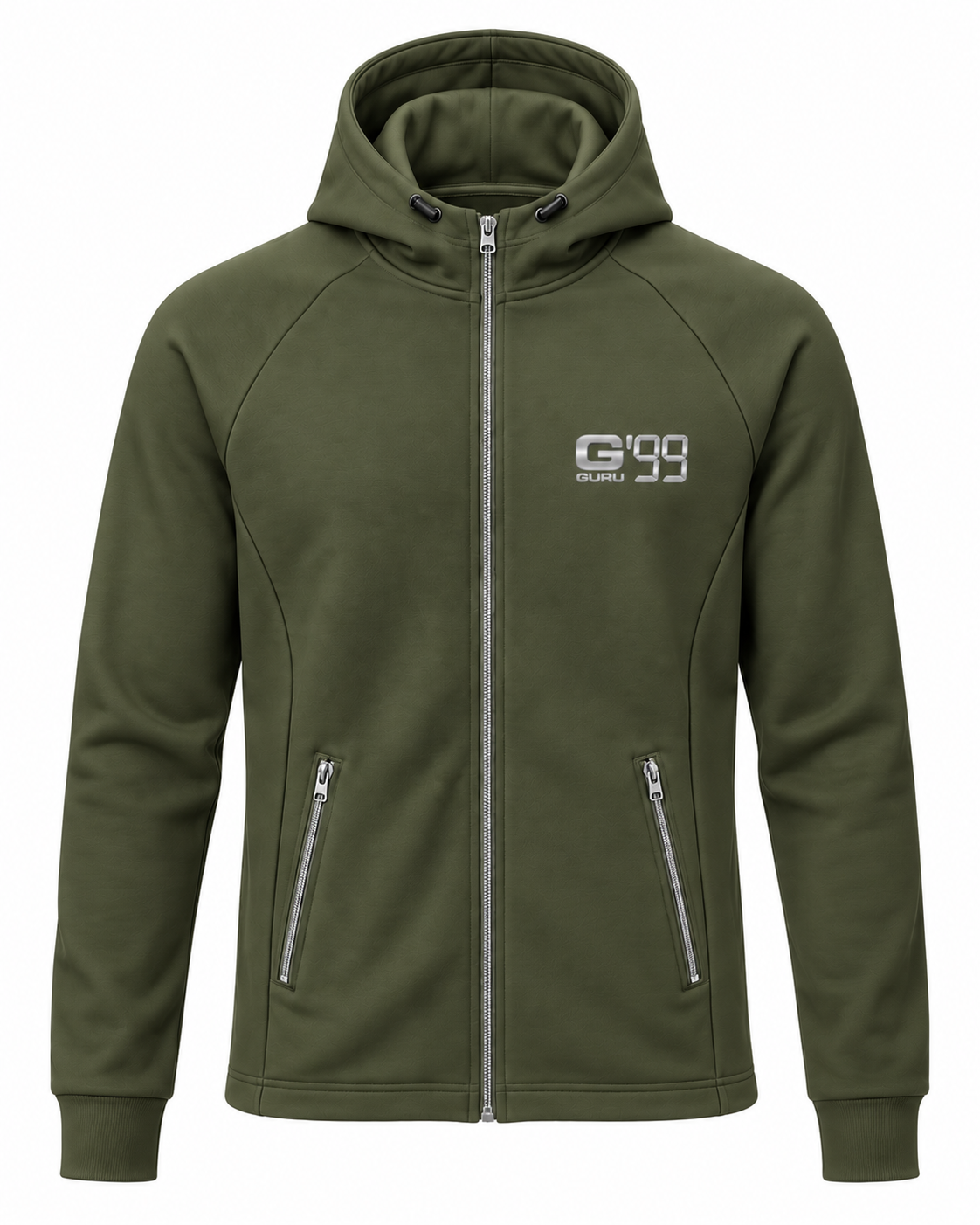 Guru G99 men's full-zip hooded sweatshirt - G99 U7