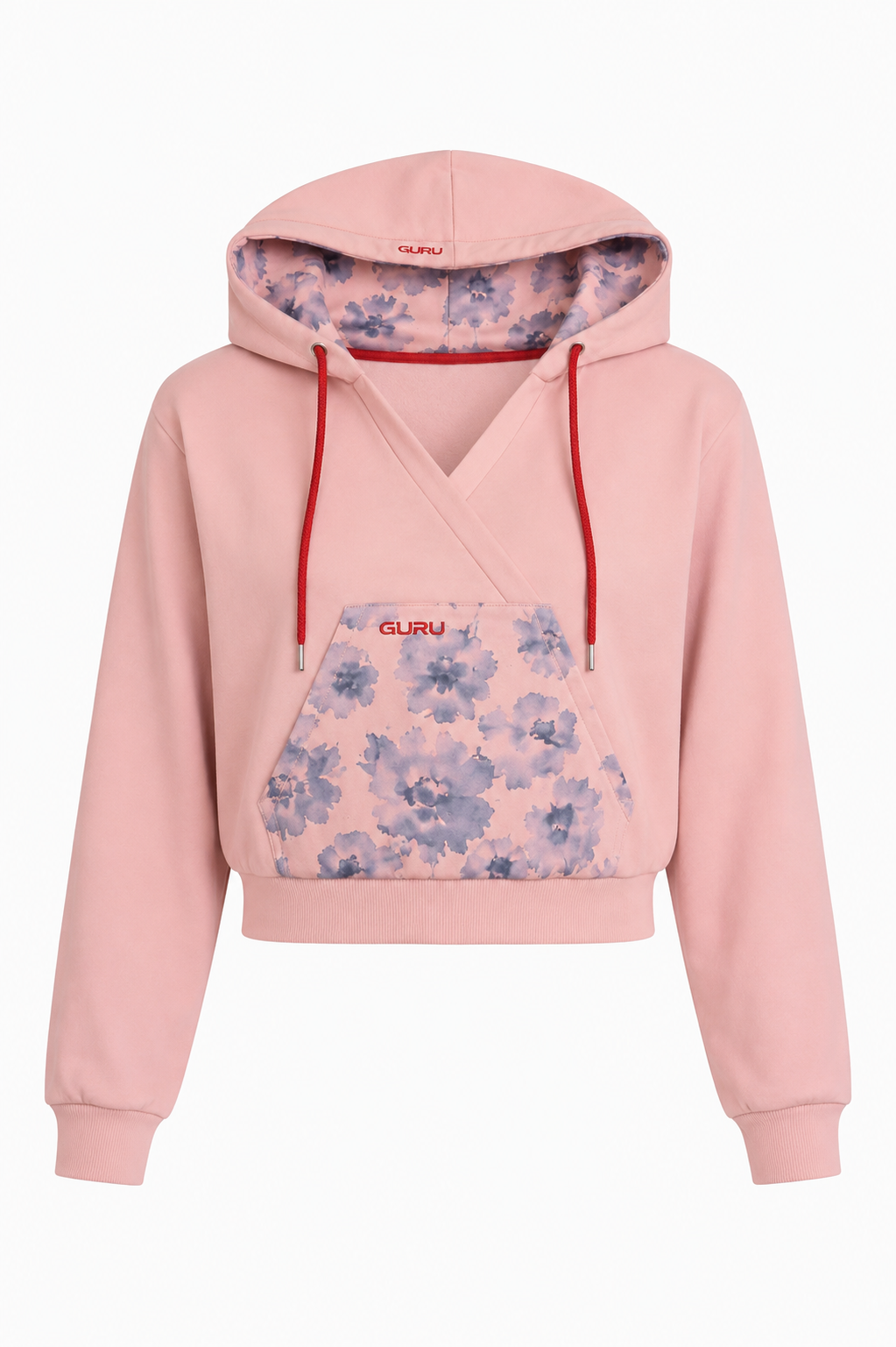 Bloom Hoodie Donna GURU con Stampa Floreale GW202