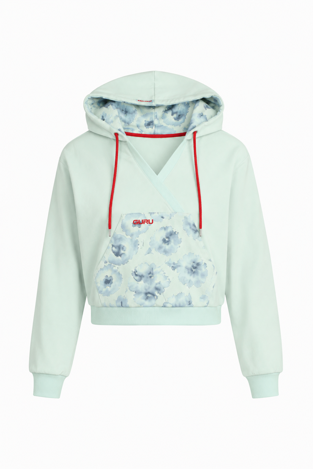 Bloom Hoodie Donna GURU con Stampa Floreale GW202