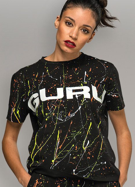 T-shirt Femme GURU Paint Splatter 1213