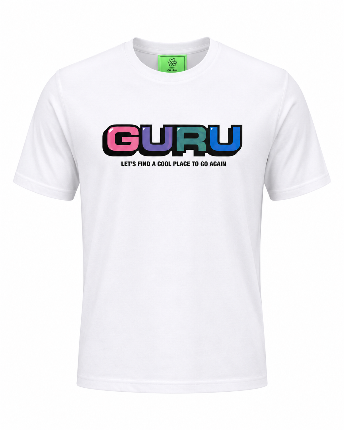 T-Shirt Uomo GURU Lettering Logo STYLE09