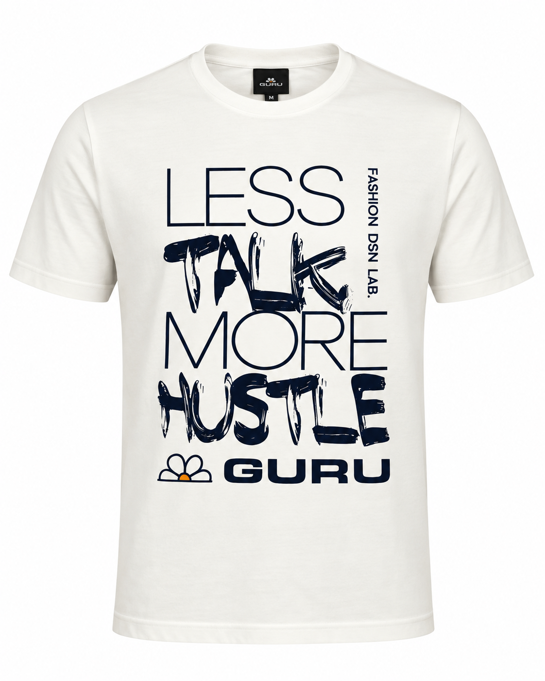 T-shirt stampa uomo less talk GU8140