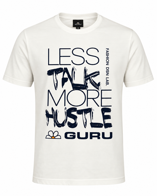 Load image 1 in gallery view. T-shirt stampa uomo less talk GU8140