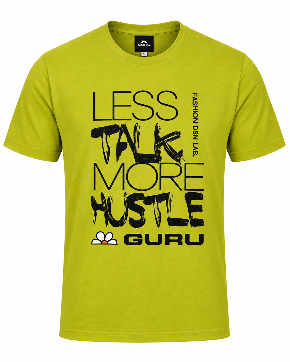 T-shirt stampa uomo less talk GU8140