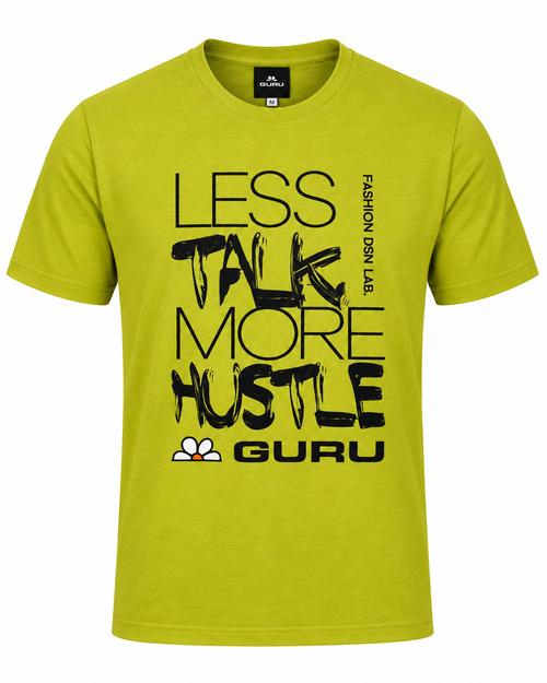 Load image 1 in gallery view. T-shirt stampa uomo less talk GU8140