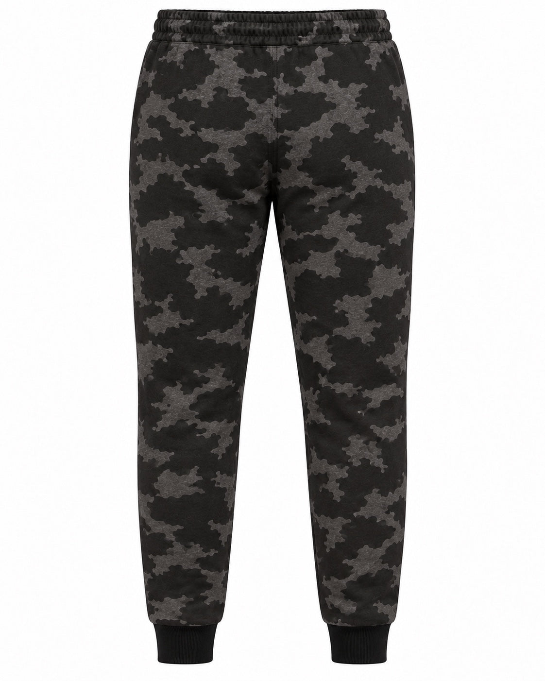 Pantalone uomo GURU 1123 nero mimetico: vista posteriore