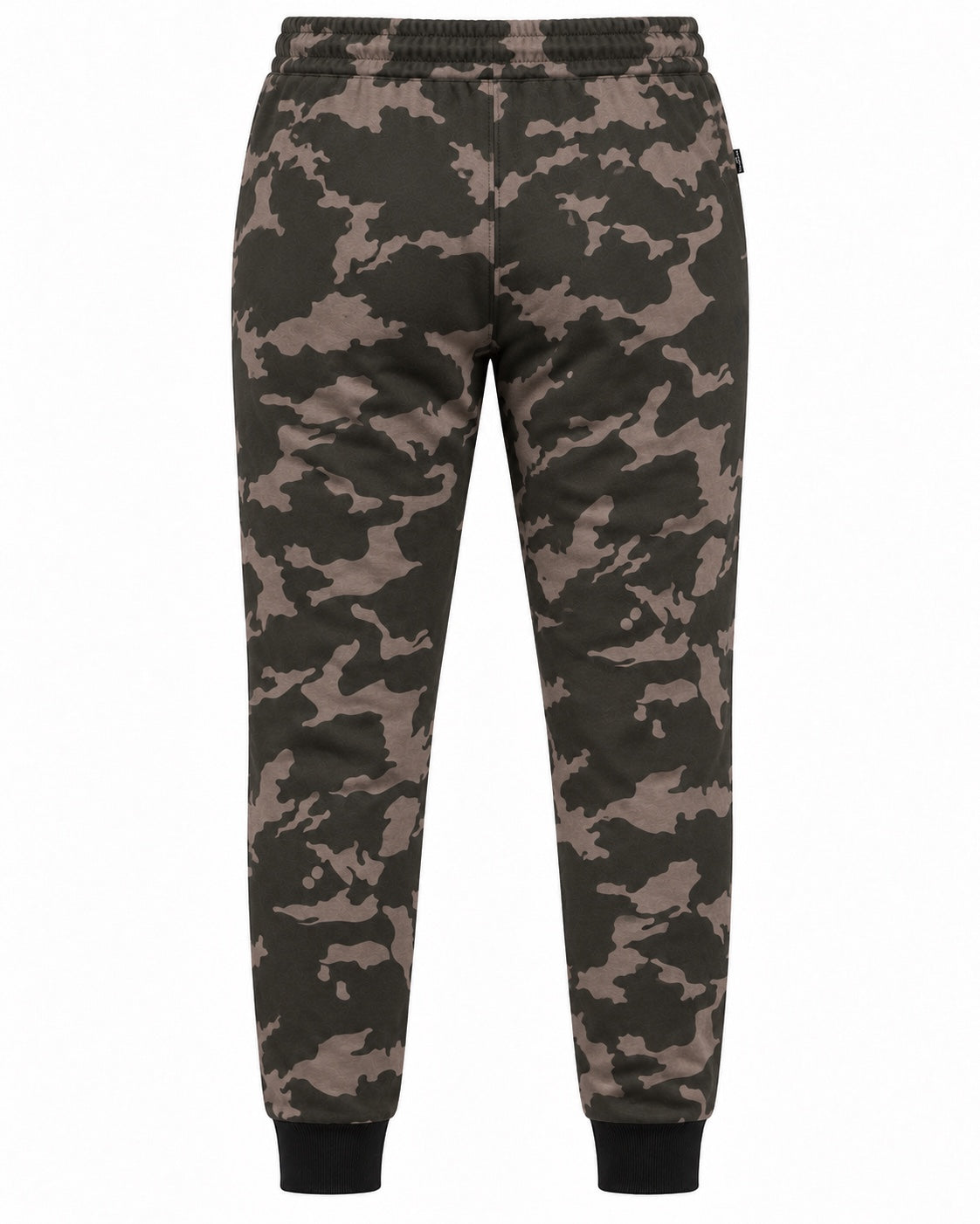 Pantalone uomo GURU 1123 verde militare mimetico: vista posteriore