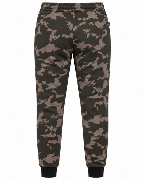 Carica immagine 1 in visualizzazione galleria. Pantalone uomo GURU 1123 verde militare mimetico: vista posteriore