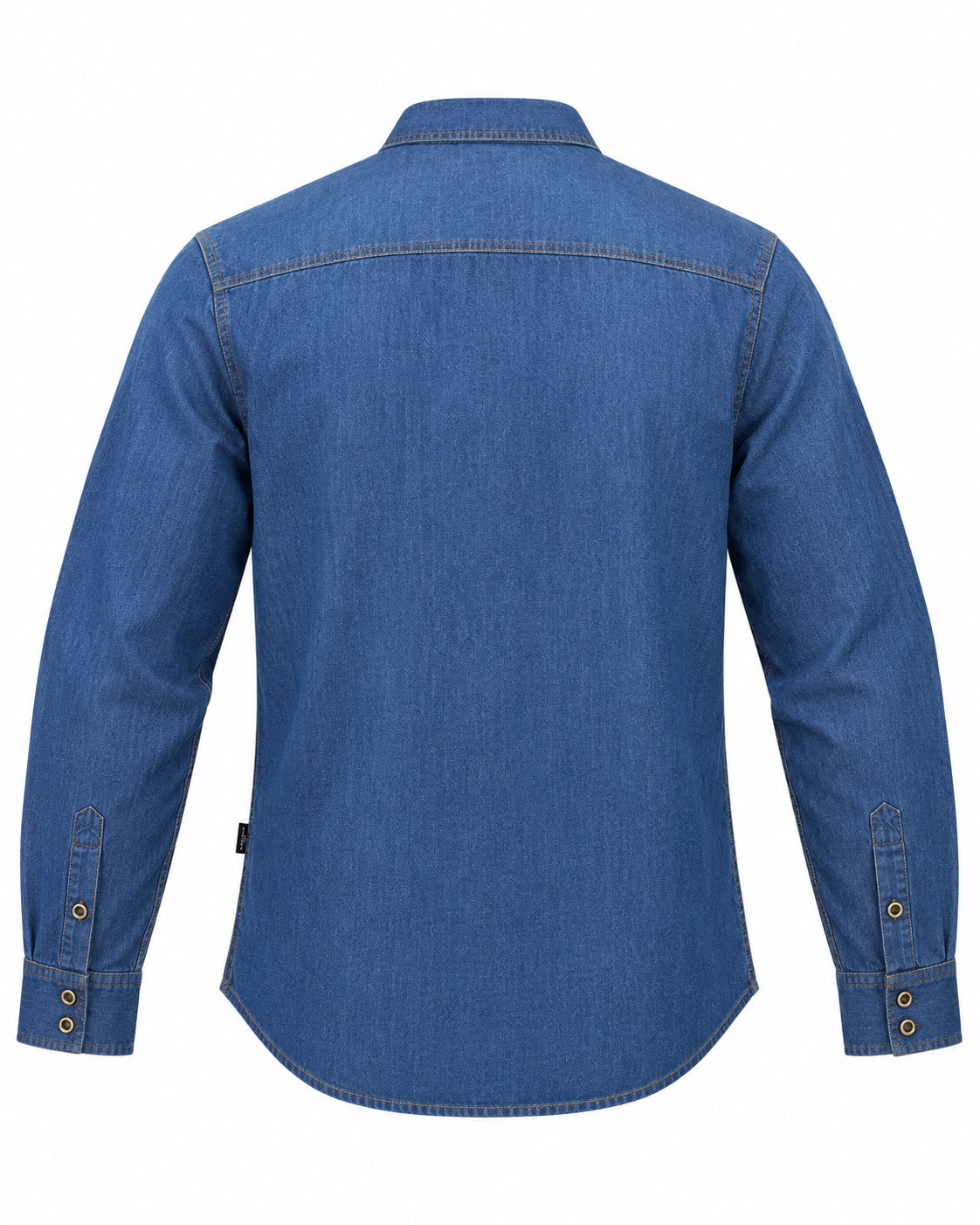 Camicia denim unisex GURU GU/DEMOS, vista posteriore