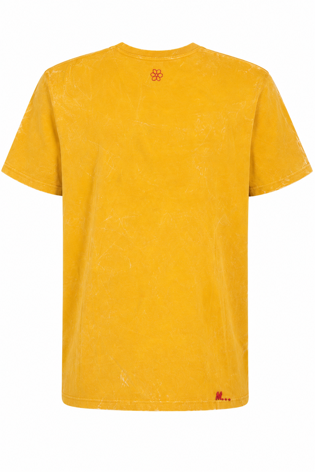 Bloom T-shirt Uomo Washed Effect con Ricamo Logo GM 101