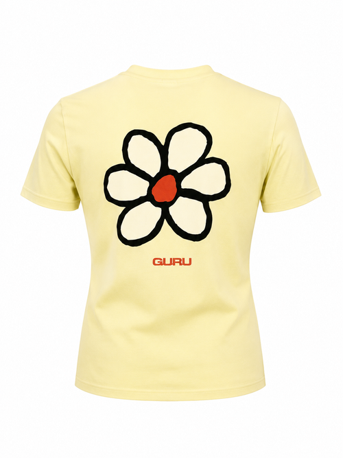 Load image 1 in gallery view. T-Shirt Donna GURU Flower MC99D