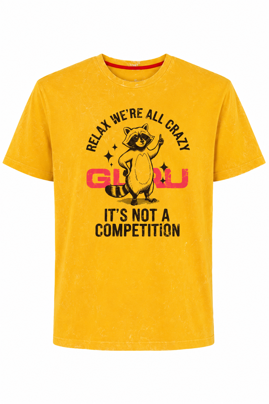 Crop T-shirt Femme Bloom "Relax We're All Crazy" GW101