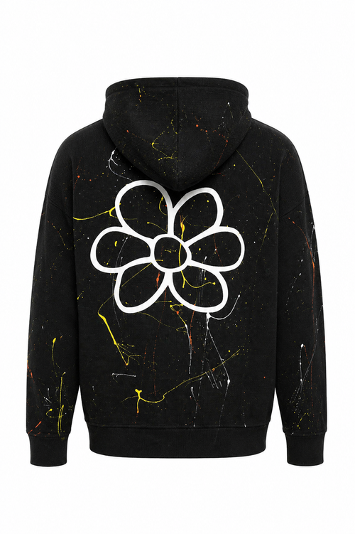 Load image 1 in gallery view. Felpa Uomo GURU Paint Splatter 1214