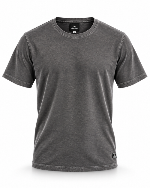 Load image 1 in gallery view. Men's washed T-shirt Gu Rud