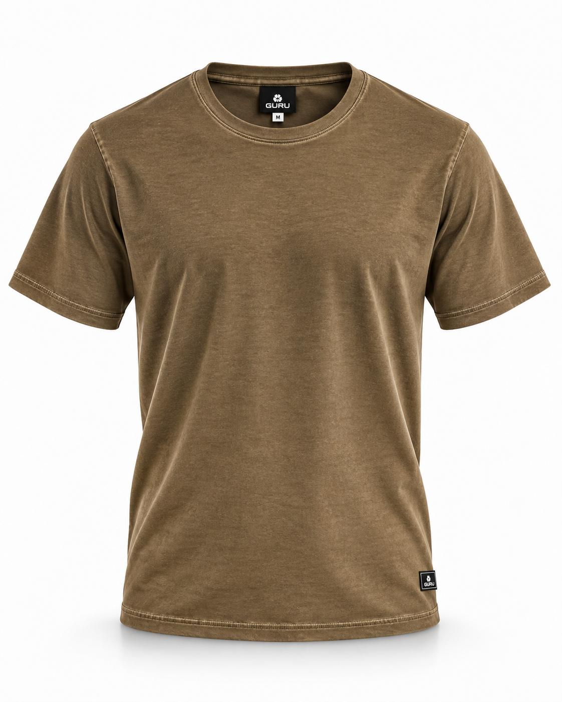 Men's washed T-shirt Gu Rud