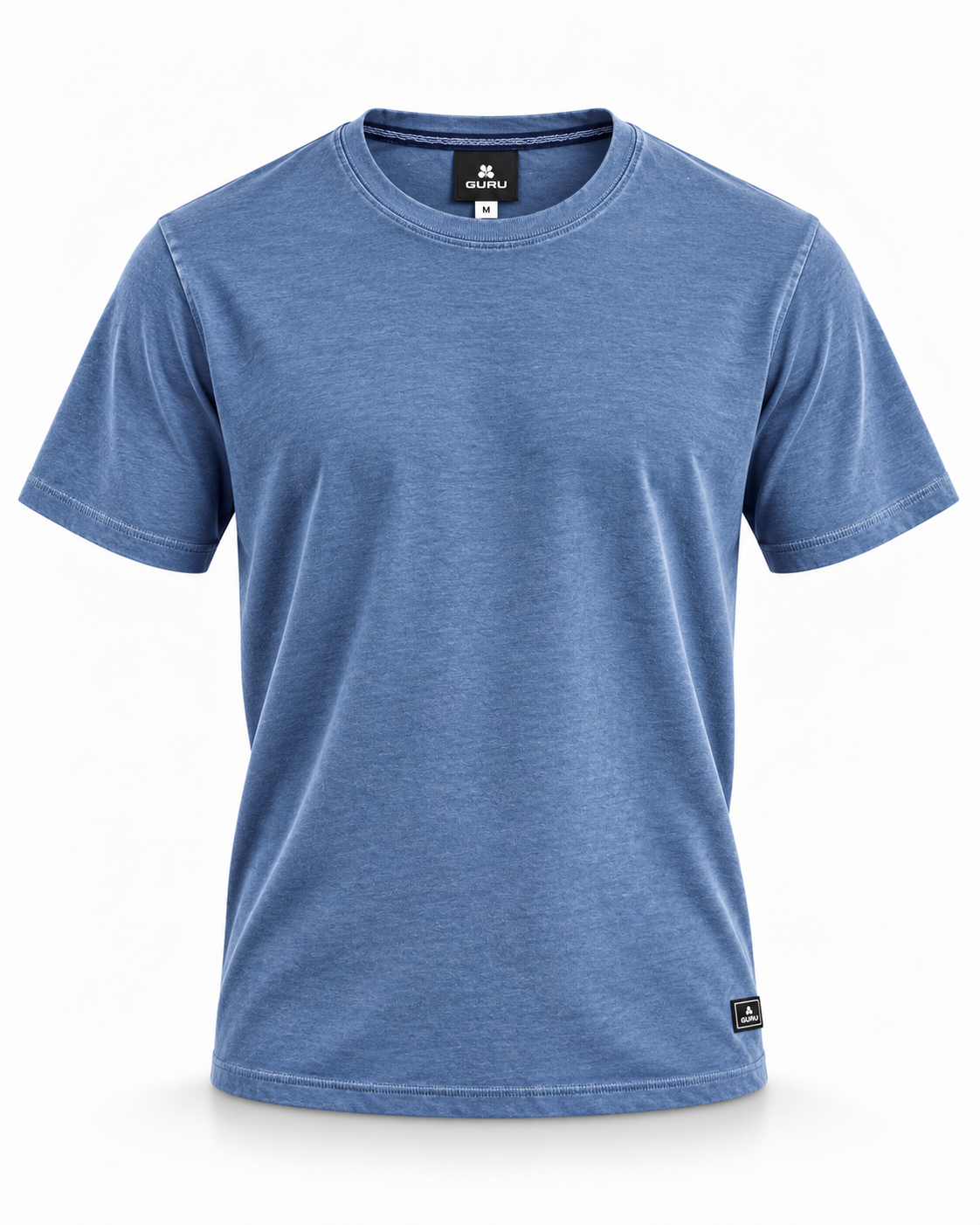 Men's washed T-shirt Gu Rud